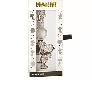 Peanuts Snoopy Crystal Keychain